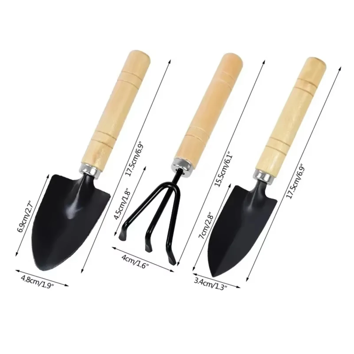 Gardening Tools Vegetables - مجموعة أدوات صغيرة للحديقة، تتكون من