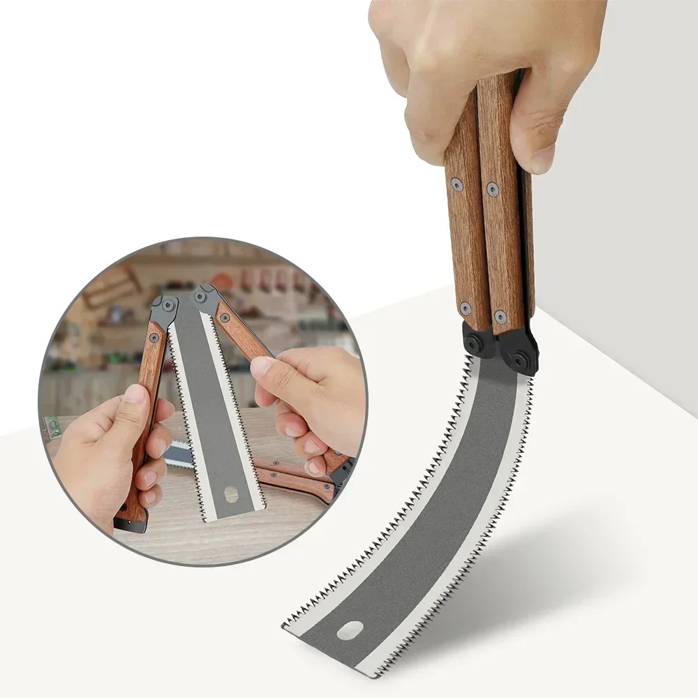 Gardening Hand Tools Japanese - منشار يدوي ياباني الطراز ذو حدين