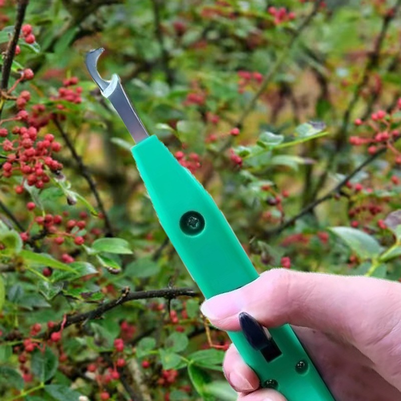 Gardening Tools Vegetables - مقص قطف الفلفل الاحترافي المحمول باليد،
