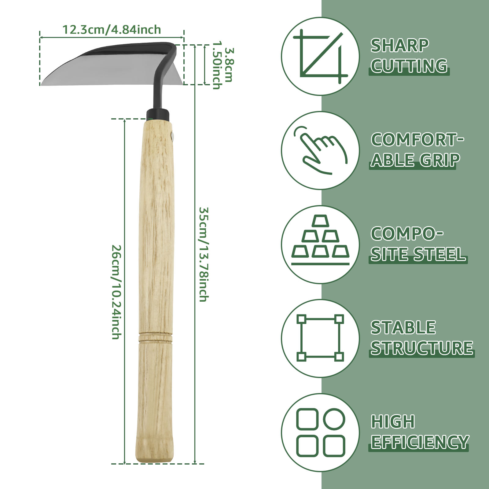 اليابانية إزالة الأعشاب الضارة - مراجعة Gardening Hand Tools Japanese وسعره