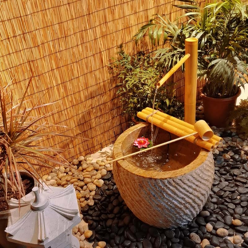 وعاء حجر جينجلو من الخيزران ال - مراجعة Gardening Hand Tools Japanese وسعره